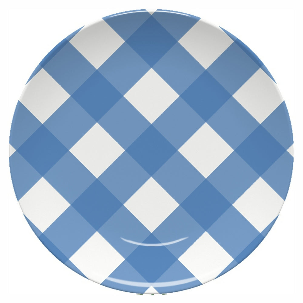 Gingham Plate