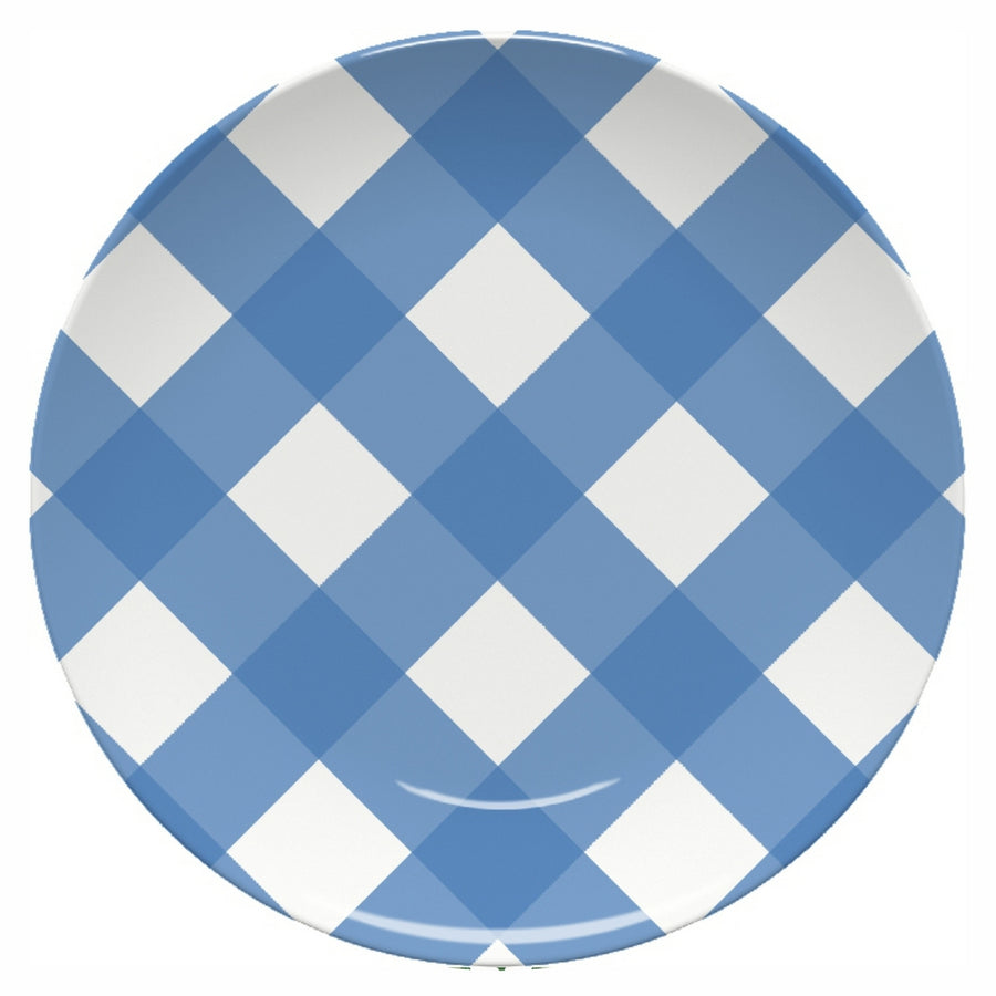 Gingham Plate