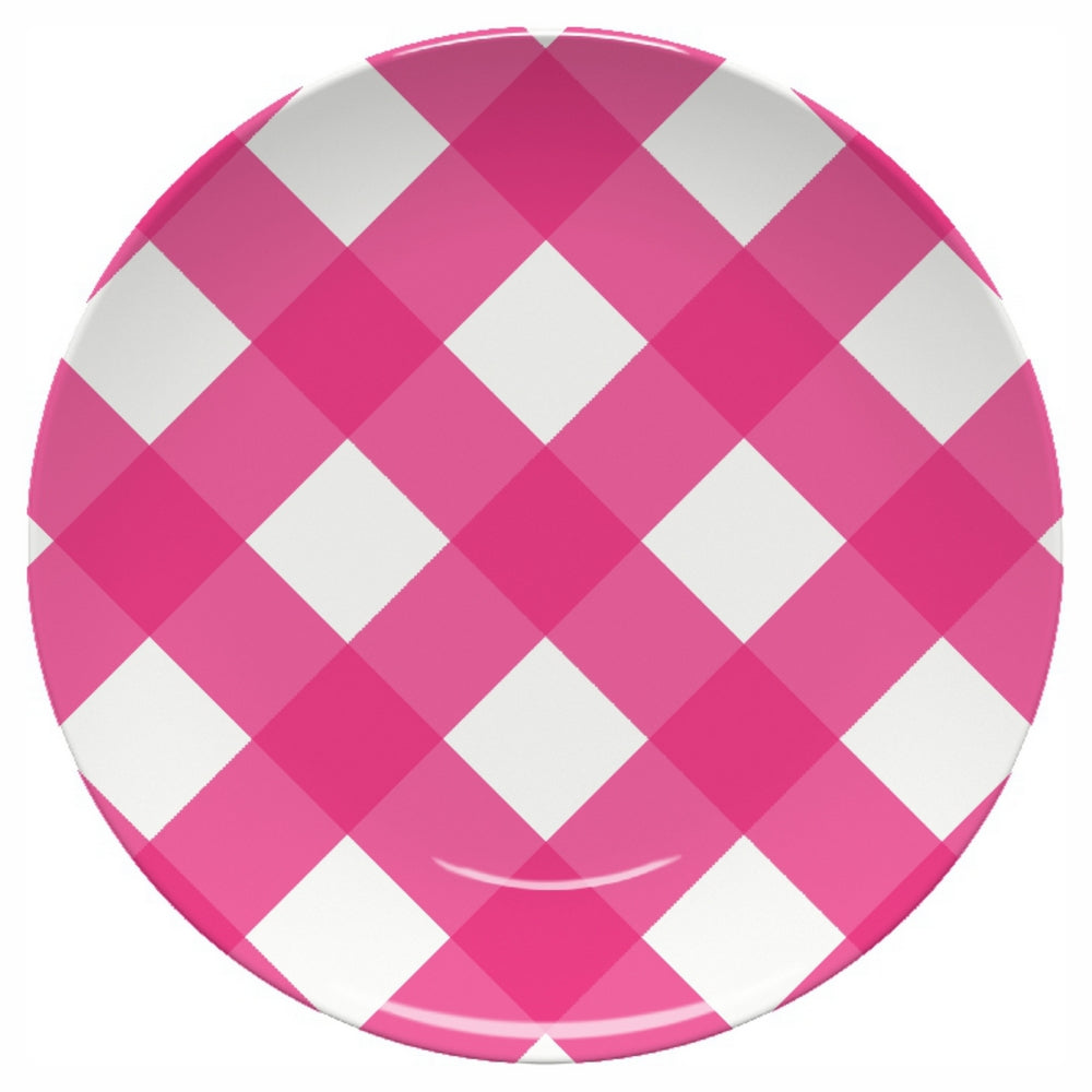 Gingham Plate