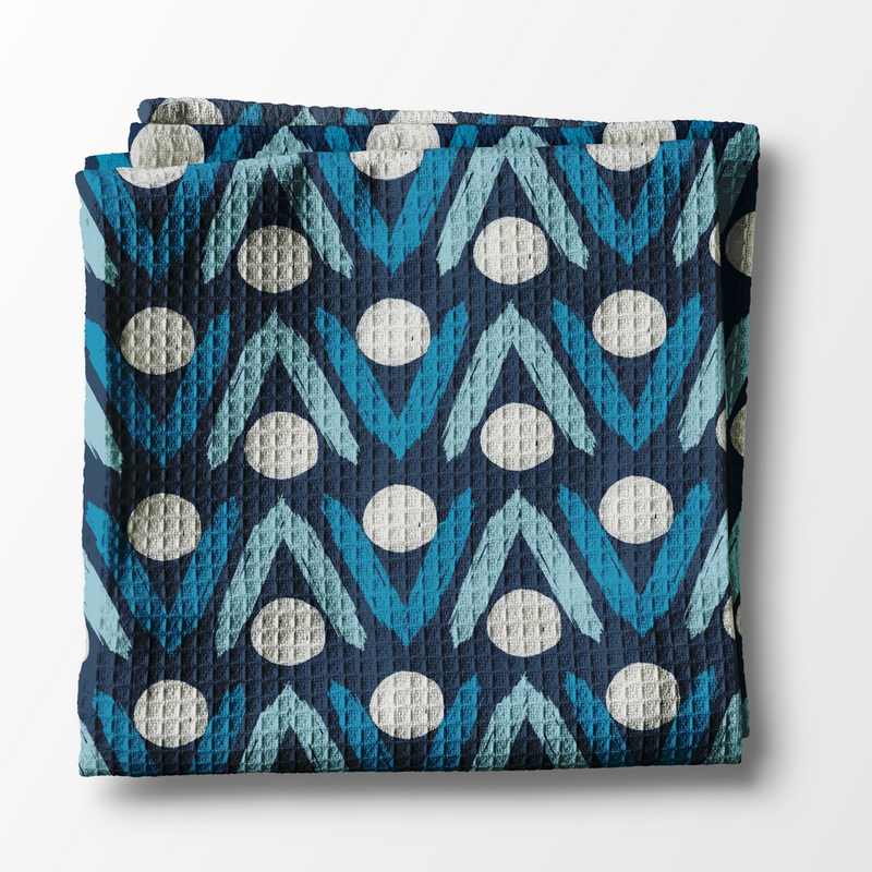 Waffle Weave Kitchen Towel - Lana