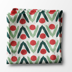 Waffle Weave Kitchen Towel - Lana