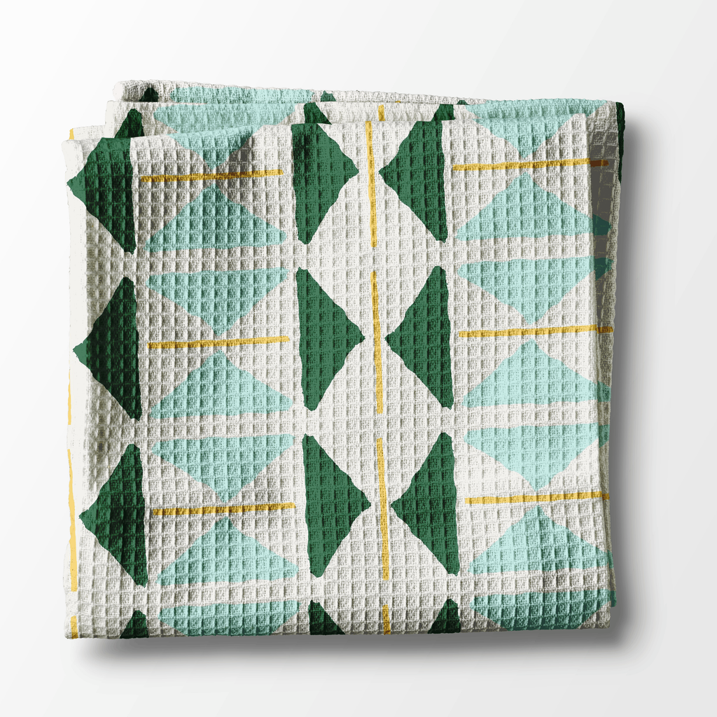 Waffle Weave Kitchen Towel - Parker