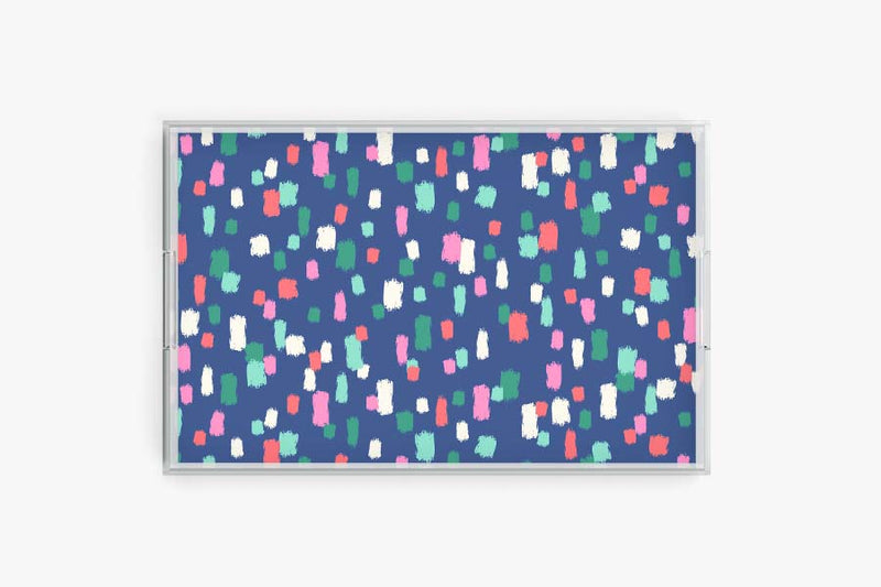 Confetti Acrylic Tray