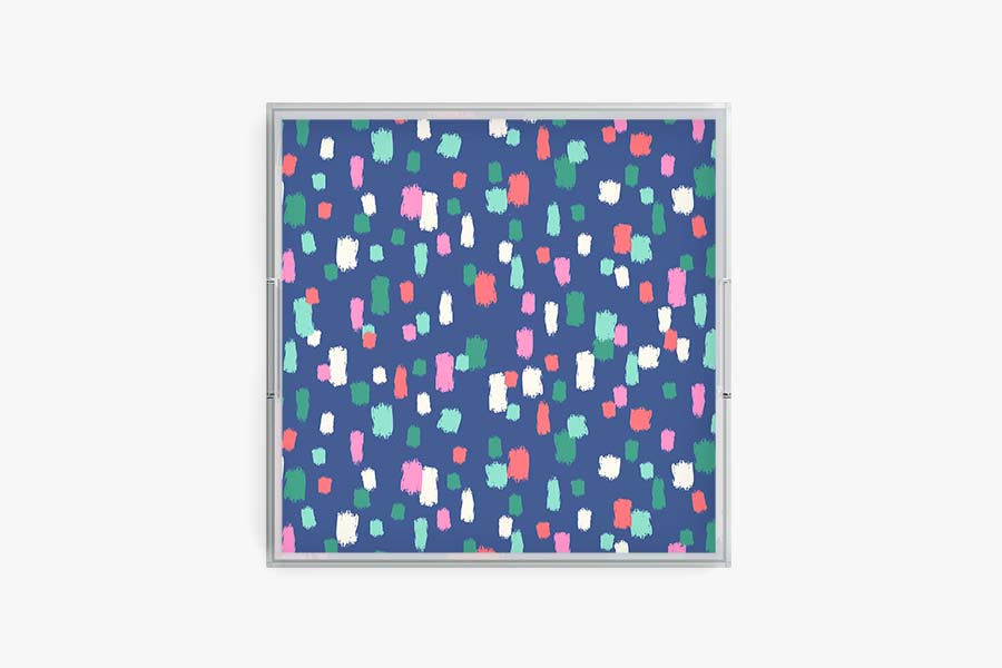 Confetti Acrylic Tray