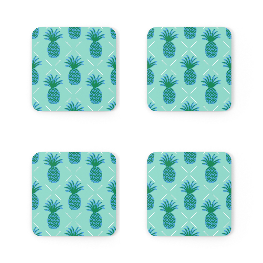 Pineapple Coaster Set