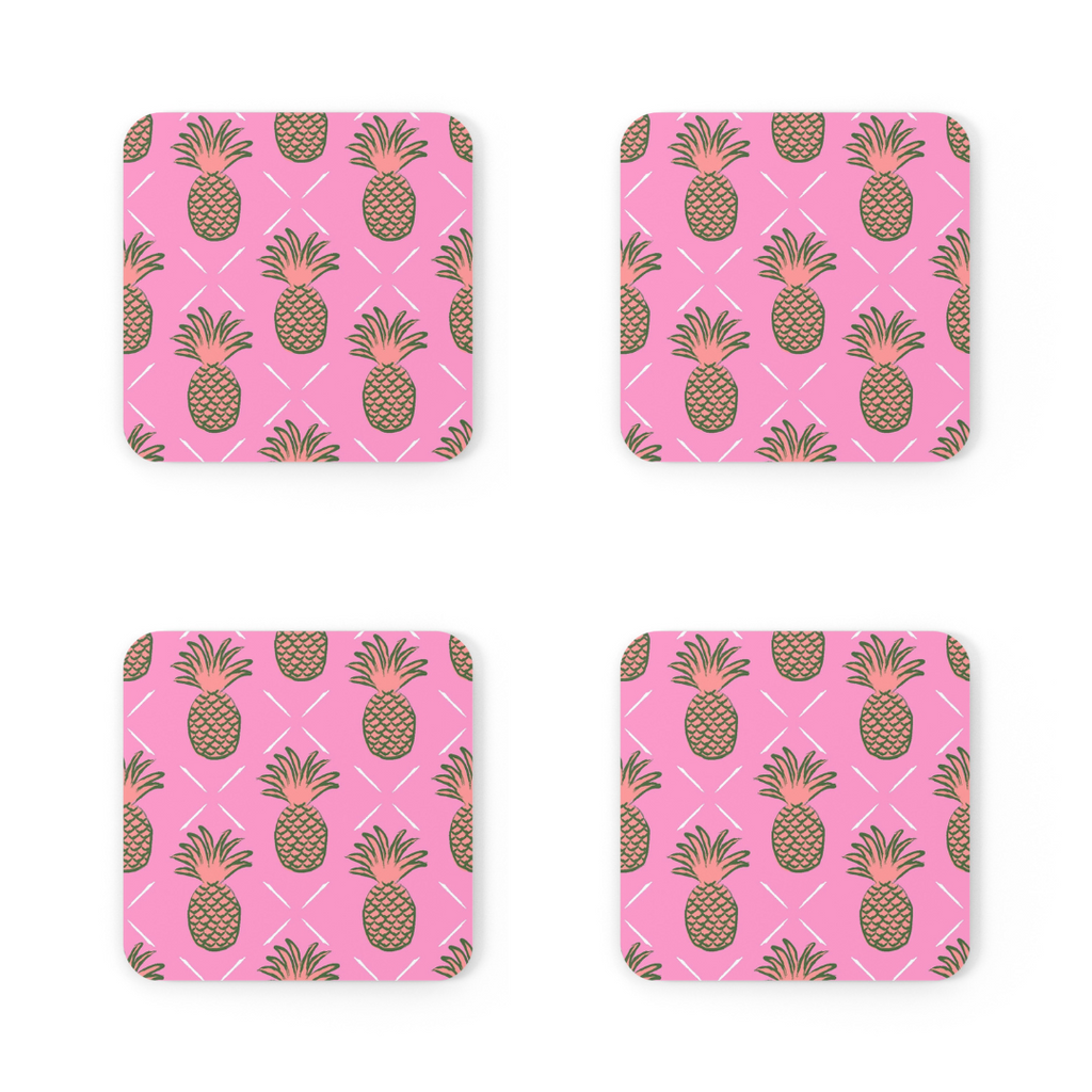 Pineapple Coaster Set