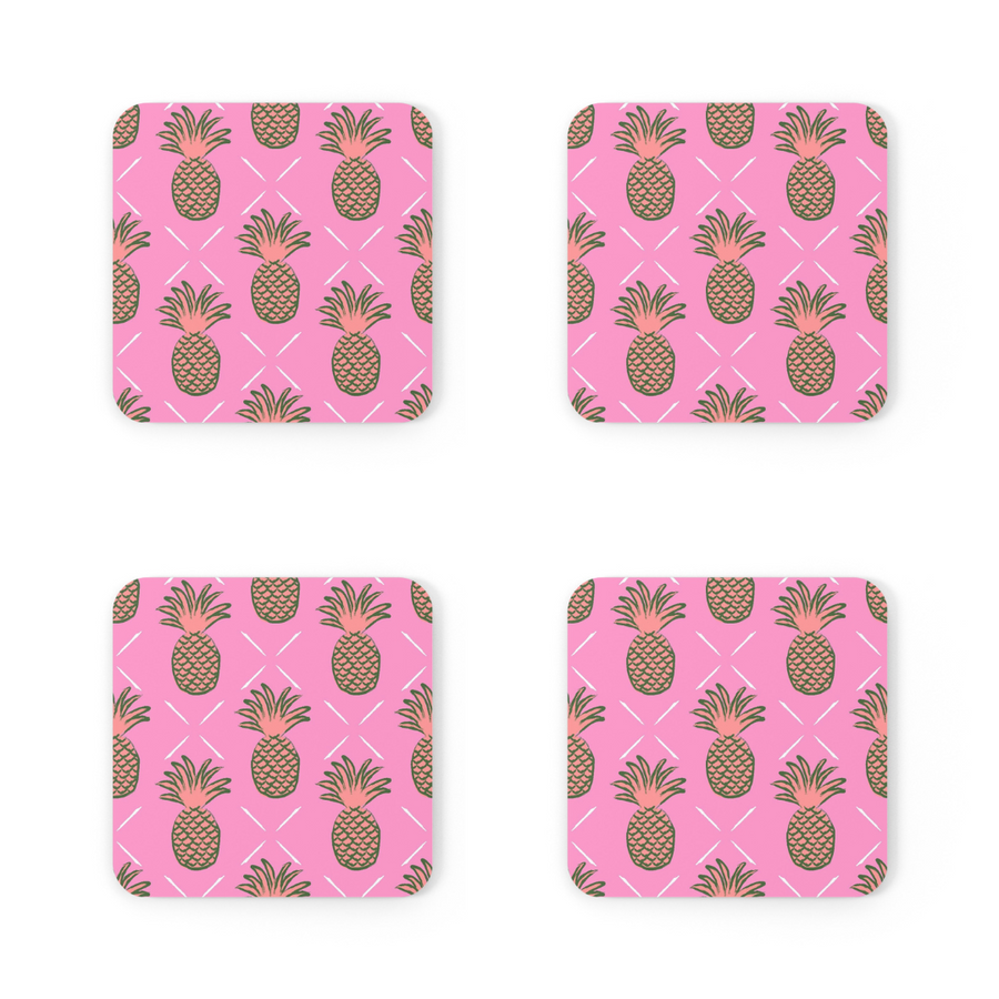 Pineapple Coaster Set