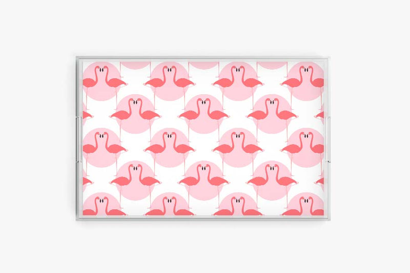 Flamingo Acrylic Tray