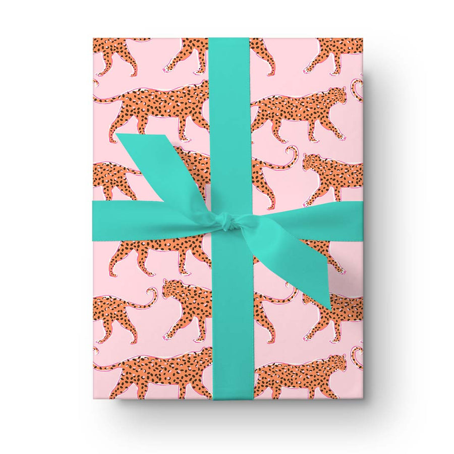 Gift Wrap - Vibrant Big Cats