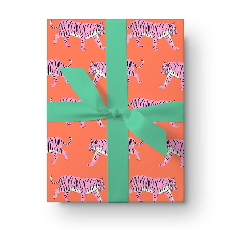 Gift Wrap - Vibrant Big Cats