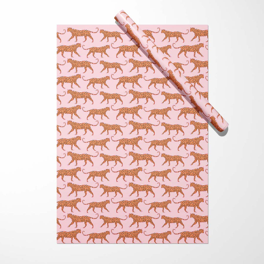 Gift Wrap - Vibrant Big Cats