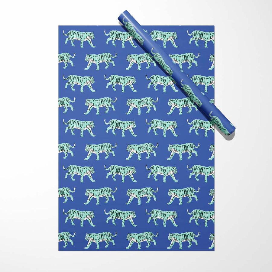 Gift Wrap - Vibrant Big Cats