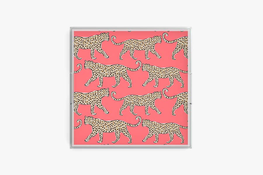 Leopard Acrylic Tray