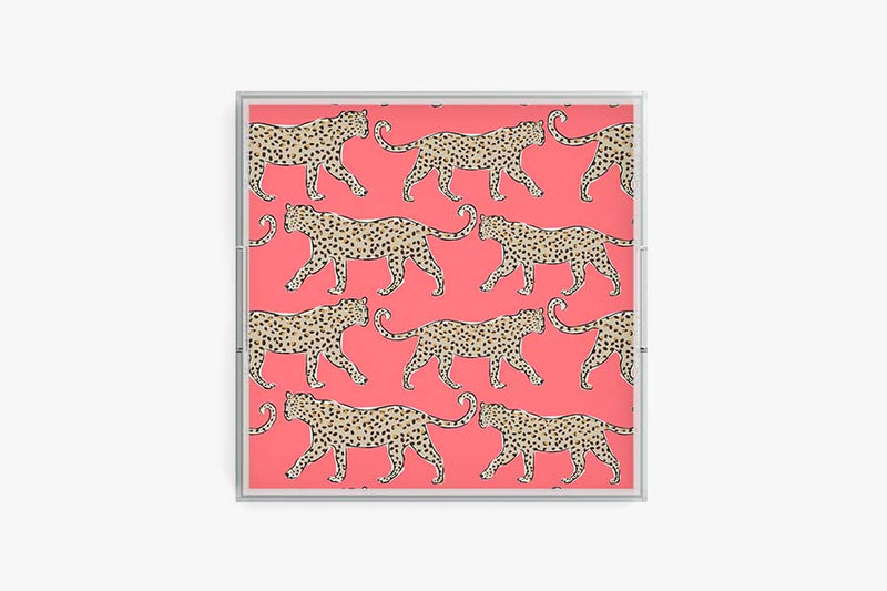 Leopard Acrylic Tray