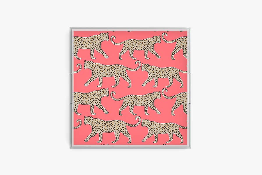 Leopard Acrylic Tray