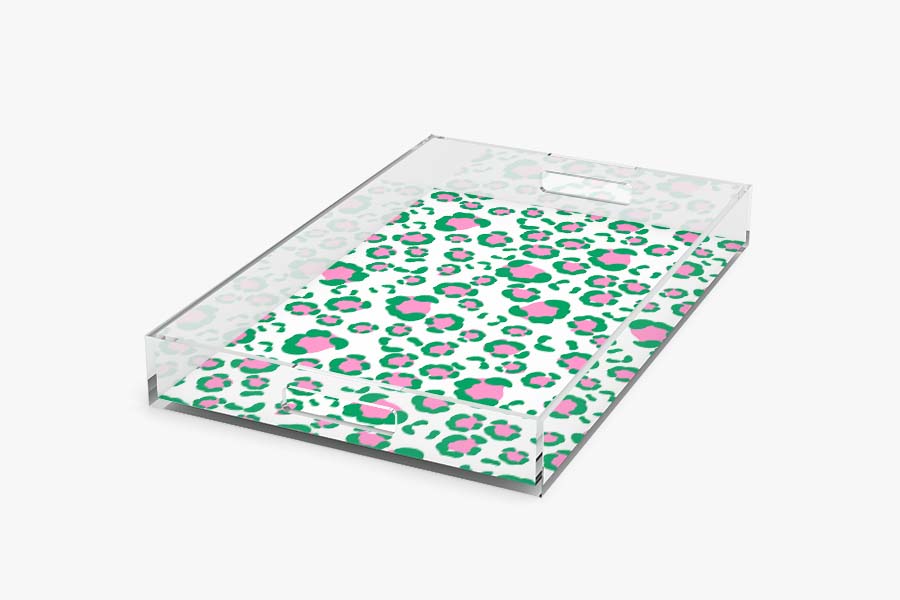 Leopard Spots Acrylic Tray