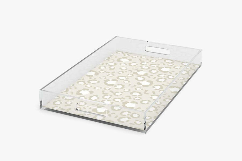 Leopard Spots Acrylic Tray