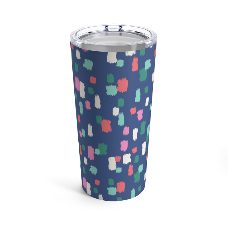 Confetti Single Initial Large Tumbler