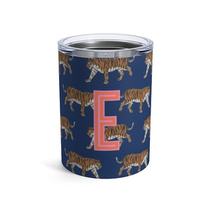 Tiger Single Initial Small Tumbler