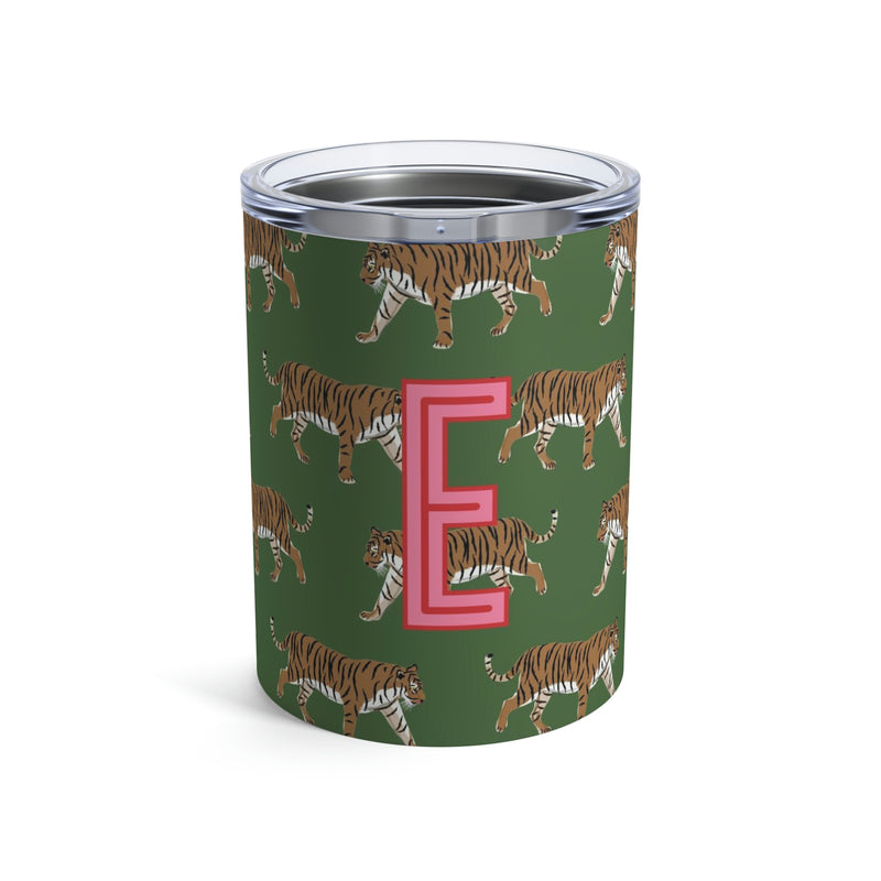 Tiger Single Initial Small Tumbler