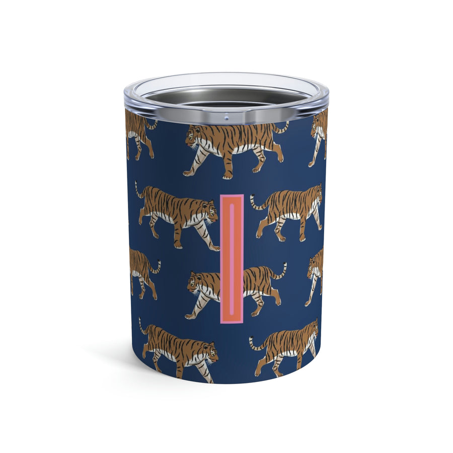 Tiger Single Initial Small Tumbler