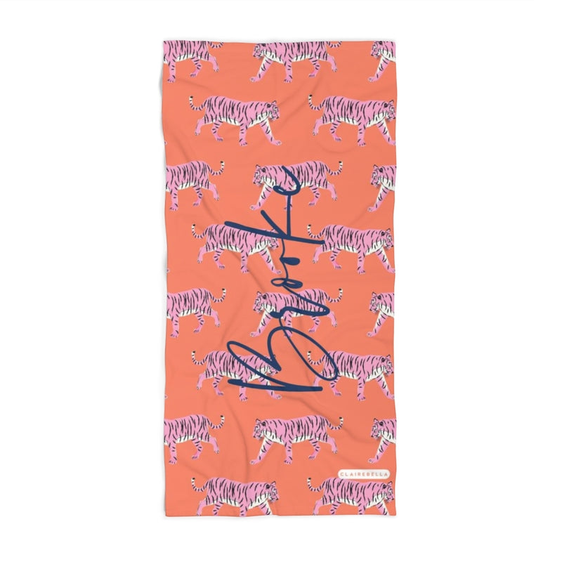 Tiger Beach Towel