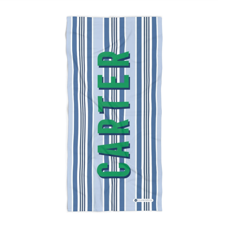 Capri-Inspired Beach Towel