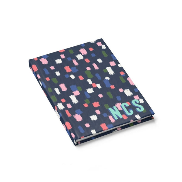 Come On Get Happy! Confetti Navy Journal