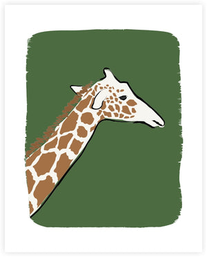 Giraffe ll Art Print