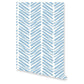Herringbone Wallpaper - Interiors with Modern Patterns