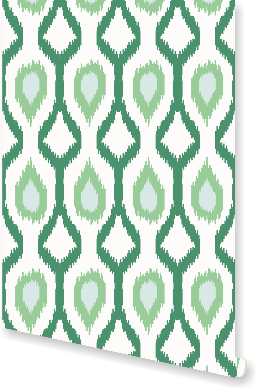 Ikat Wallpaper - Fashionable Wall Decor