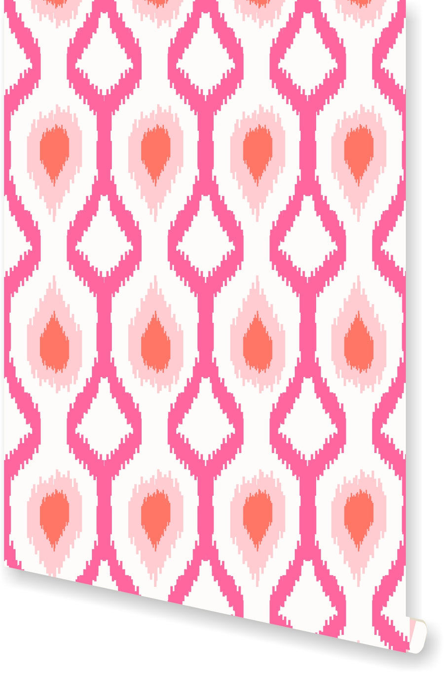 Ikat Wallpaper - Fashionable Wall Decor