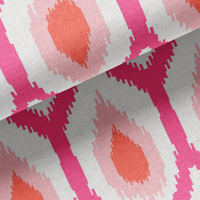 Ikat Fabric - Colorful Textures