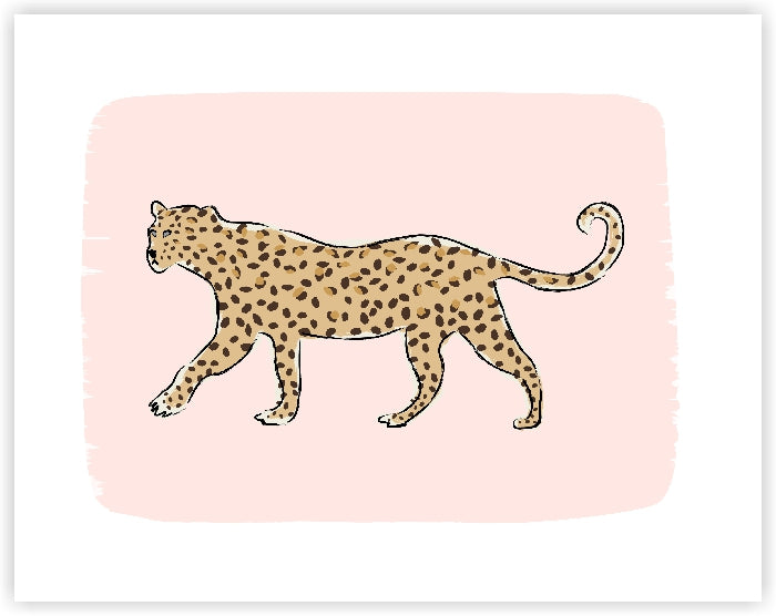 Leopard on the Prowl Art Print