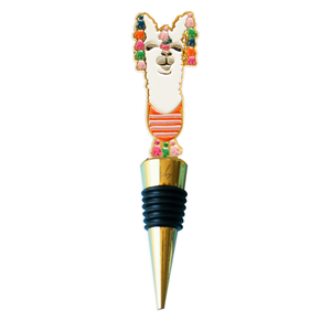 Llama Wine Bottle Stopper