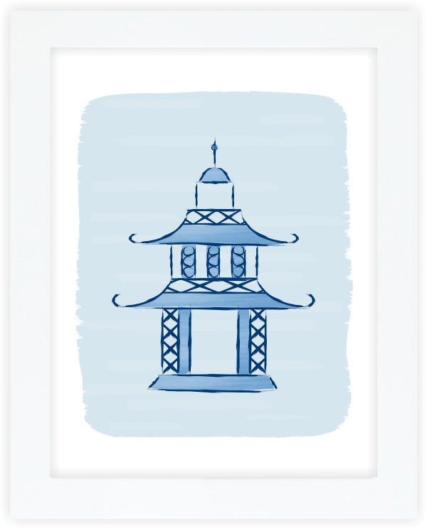 Pagoda ll Art Print