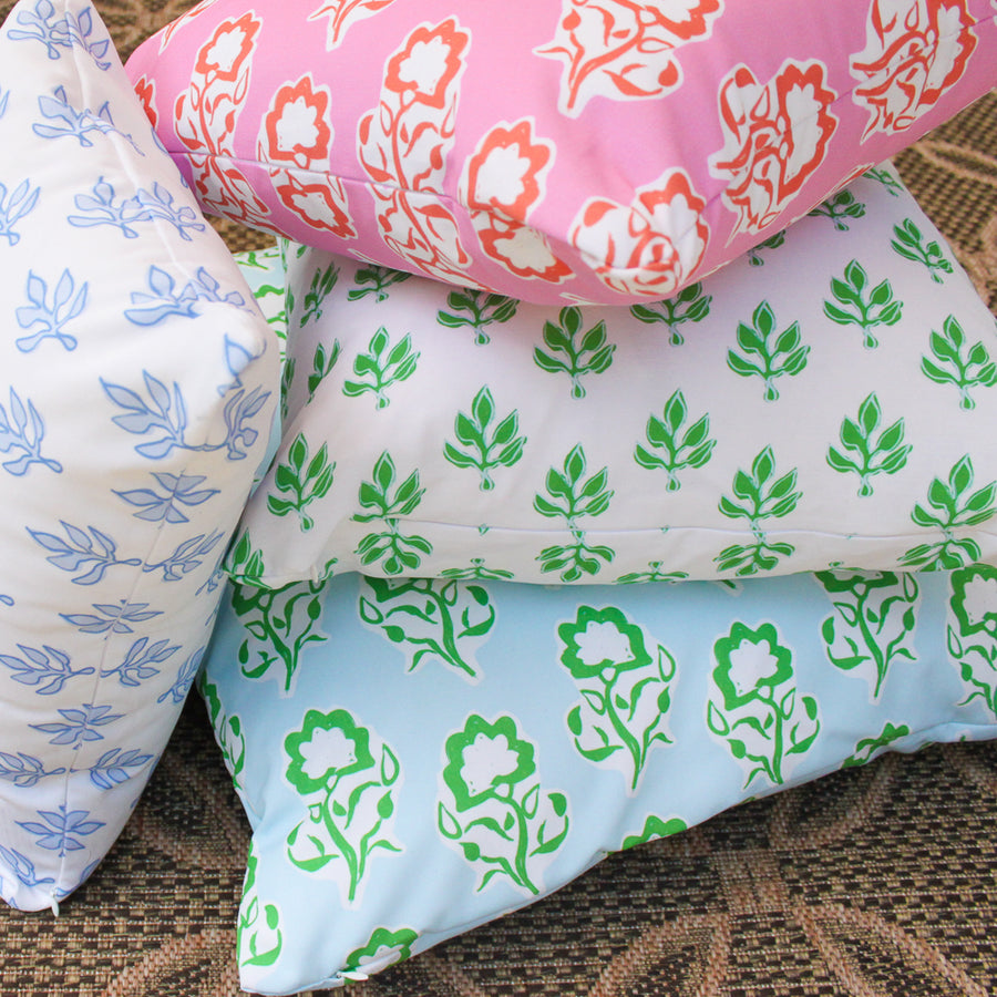 Flora Indoor/Outdoor Pillow - Square