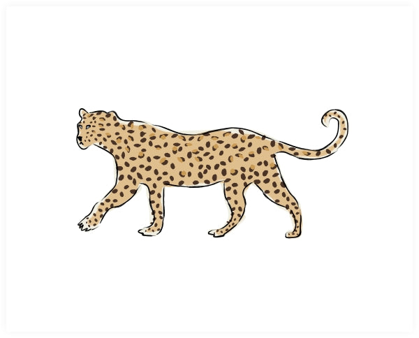 Leopard on the Prowl Art Print