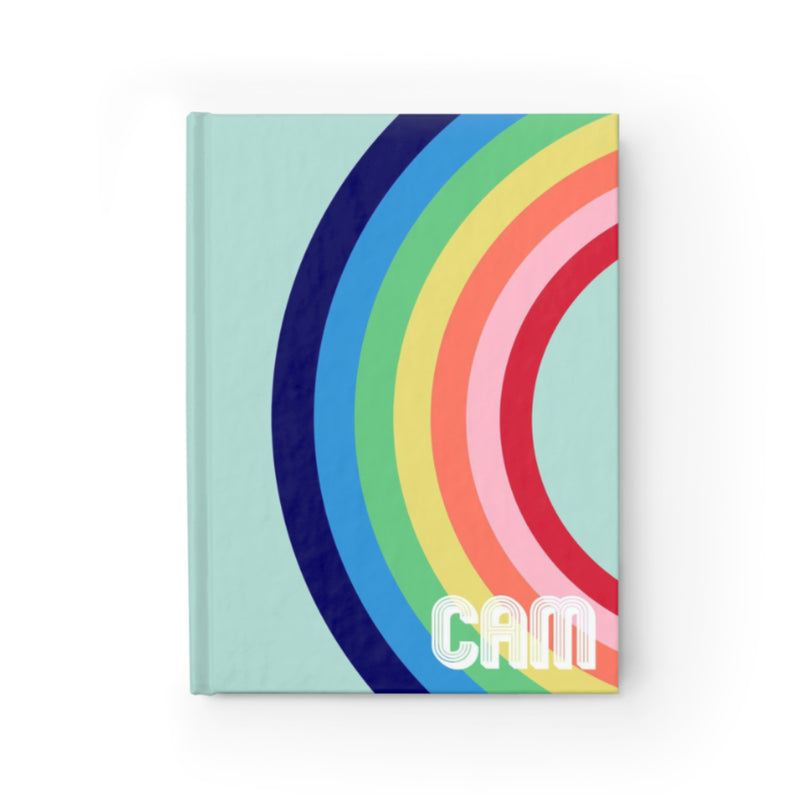 Rainbow Blue Journal