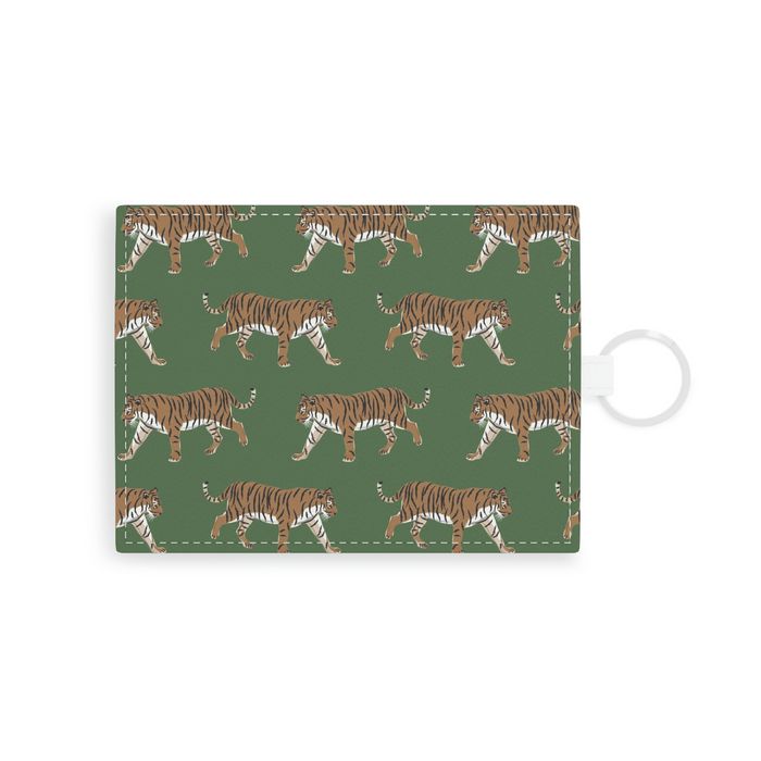 Tiger Single Initial Card Case