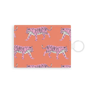 Tiger/Leopard Single Initial Card Case