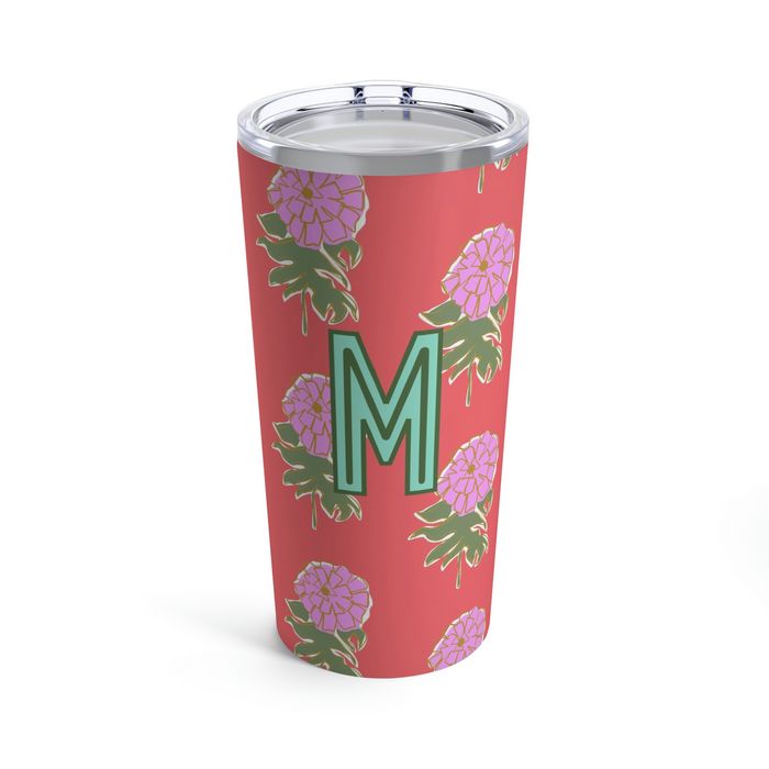 Kyra Single Initial Large Tumbler