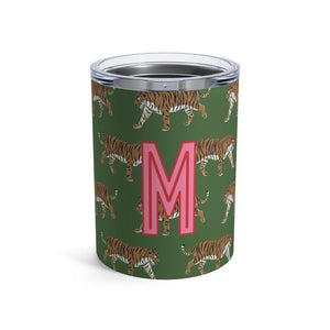 Tiger Single Initial Small Tumbler