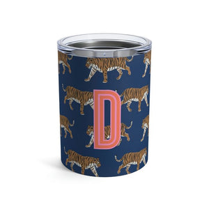 Tiger Single Initial Small Tumbler