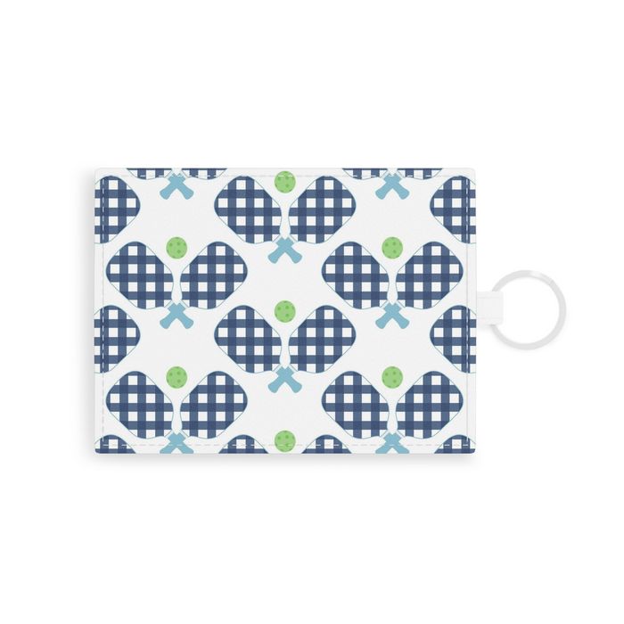 Pickleball Single Initial Card Case