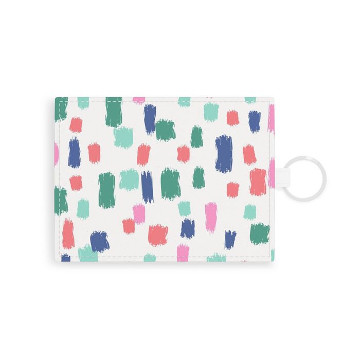 Confetti Single Initial Card Case